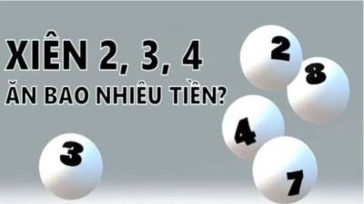 Đánh lô xiên 2, xiên 3, xiên 4 ăn bao nhiêu? Cách tính tiền lô xiên